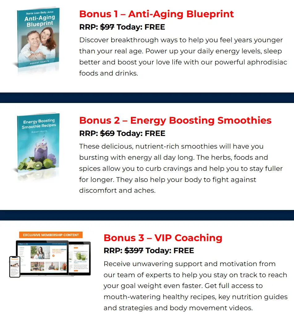 ikaria lean belly juice free bonus